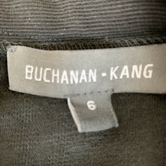 BUCHANAN KANG Womens Black Diamond Quilt Pattern L - Picture 6 of 6